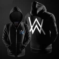 Alan Walker Love Zip Hoodie 3D