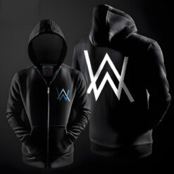 Alan Walker Love Zip Hoodie 3D