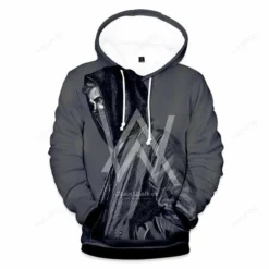 Alan Walker 1G Zip Hoodie 3D