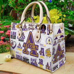 Alcorn State Braves Hand Leather Handbag