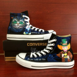 Alice In Wonderland High Top Shoes