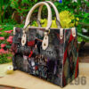 Angeles Del Infierno Leather Handbag