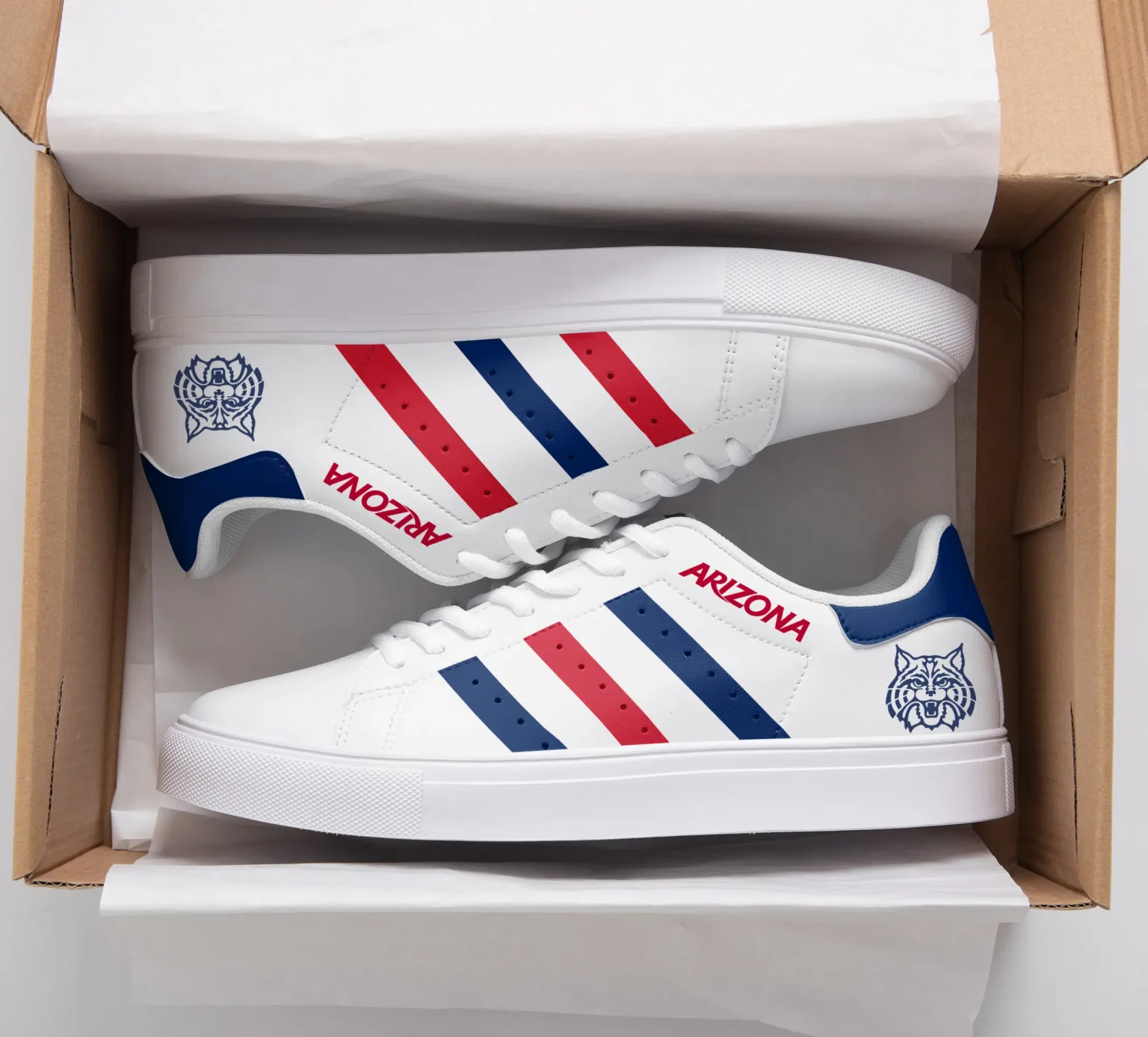 Arizona Wildcats 3 Stan Smith Shoes 1 Arizona Wildcats 3 Stan Smith Shoes