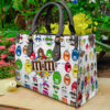M&m’ Leather Handbag
