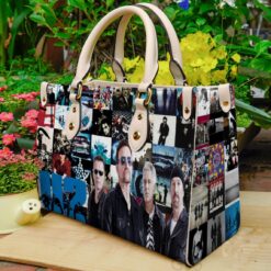 U 2 Band Love Leather Handbag