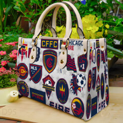 Chicago Fire Leather Handbag