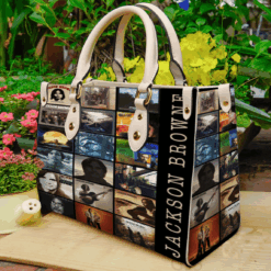 Jackson Browne Leather Handbag