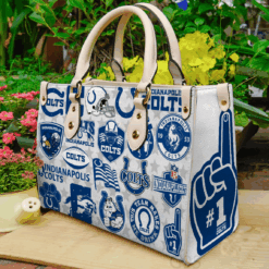 Indianapolis Colts Leather Handbag