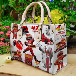 Michael Schumacher Hand Leather Handbag