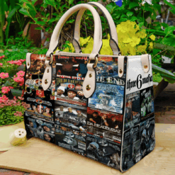 Three 6 Mafia Leather Handbag