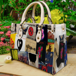 Foo Fighters 1 Leather Handbag