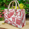 Detroit Red Wings A 1 Leather Handbag