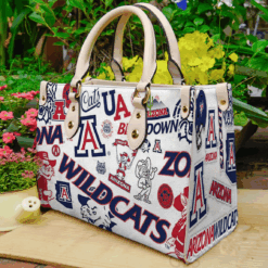 Arizona Wildcats A 1 Hand Leather Handbag