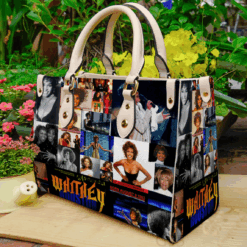 Whitney Houston 1 Leather Handbag
