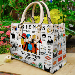 Friends Lover Leather Handbag