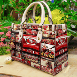 San Francisco 49Ers Love 1I Leather Handbag
