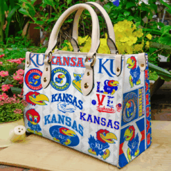 Kansas Jayhawks 1 Leather Handbag
