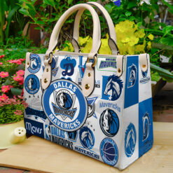 Dallas Mavericks Leather Handbag