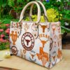 Texas Longhorns Hand Leather Handbag