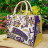 Lsu Tigers Love A 1 Leather Handbag