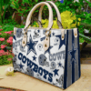 Dallas Cowboys Love A 1 Leather Handbag