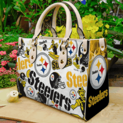 Pittsburgh Steelers Love A 1 Leather Handbag