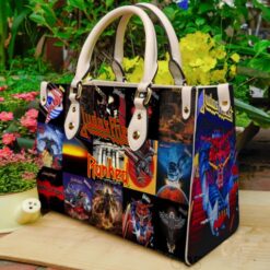 Judas Priest Leather Handbag