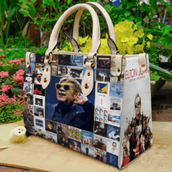 Elton John Leather Handbag