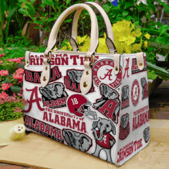 Alabama Crimson Tide G 0 Leather Handbag