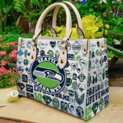 Seattle Seahawks I 0 Hand Leather Handbag