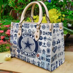 Dallas Cowboys Love A 1 Leather Handbag