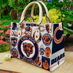Chicago Bears I 0 Leather Handbag