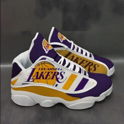 Los Angeles Lakers Jordan 13 Shoes