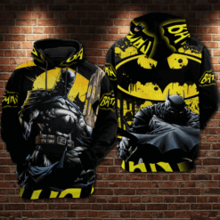 Bat Man 1G Zip Hoodie 3D