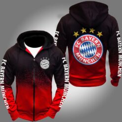 Bayern Munich Zip Hoodie Kembee