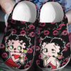 Betty Boop Love 1I Soft Clogs