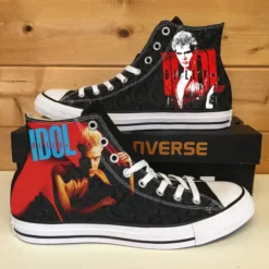 Billy Idol High Top Shoes 1