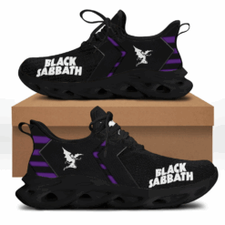 Black Sab Bath Max Soul Shoes 1