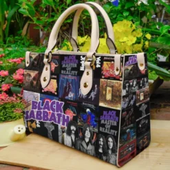 Black Sab Bath Leather Handbag