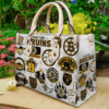 Boston Bruins Leather Handbag