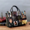 C C Catch Leather Handbag