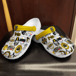 Pittsburgh Steelers 1Gg Soft Clogs