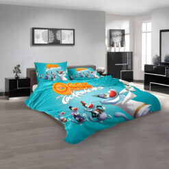 Oggy And The Cockroaches Bedding Set