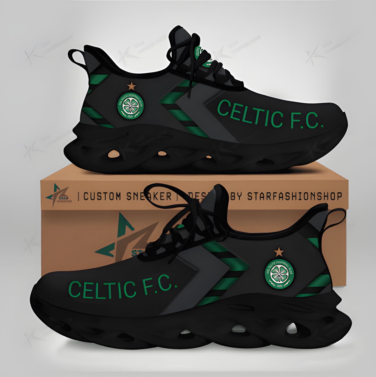Celtic F.C Black Max Soul Shoes
