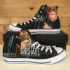 George Michael High Top Shoes