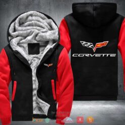 Chevrolet Corvette Red Fleece Jacket