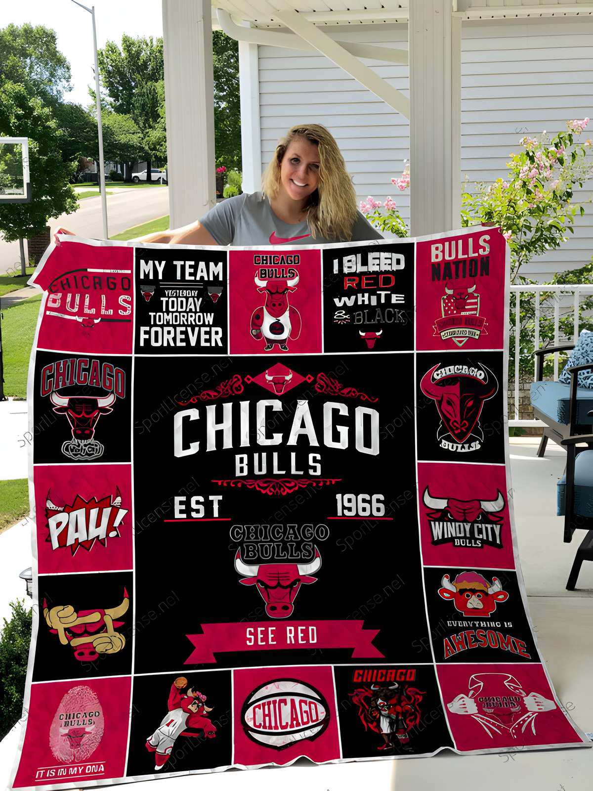 Chicago Bulls Quilt