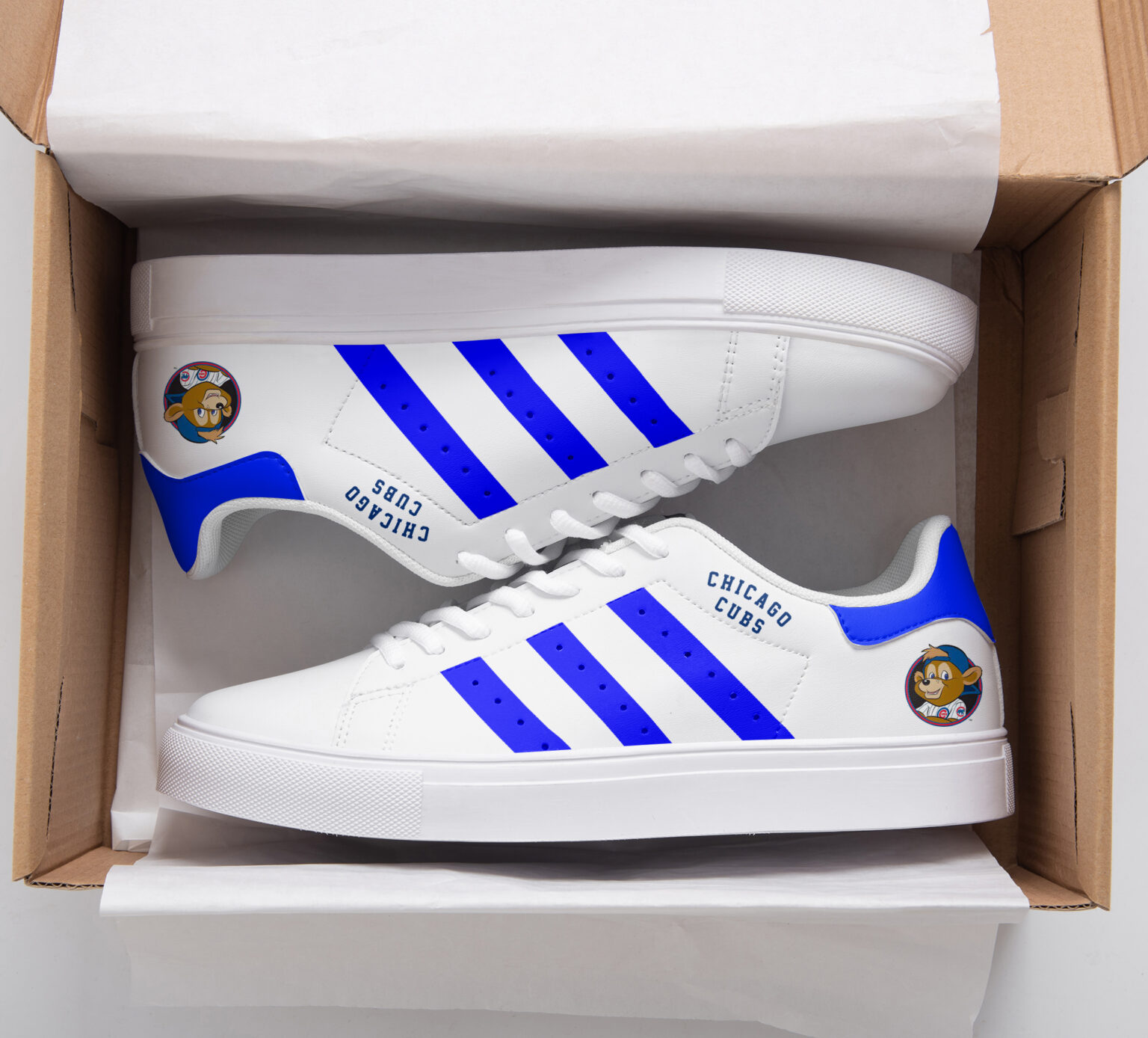 Chicago Cubs 2 Stan Smith Shoes 1 Chicago Cubs 2 Stan Smith Shoes