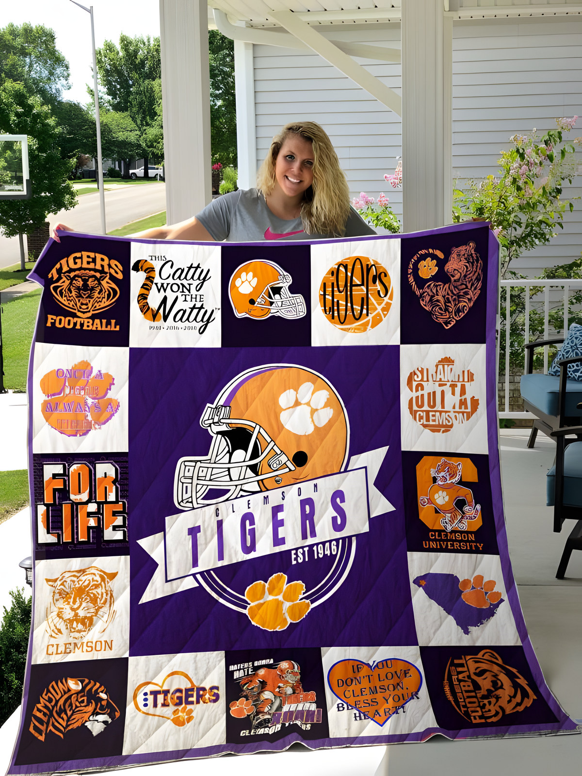 Clemson Tigers Quilt
