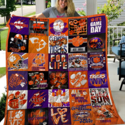 Clemson Tigers Lover Quilt